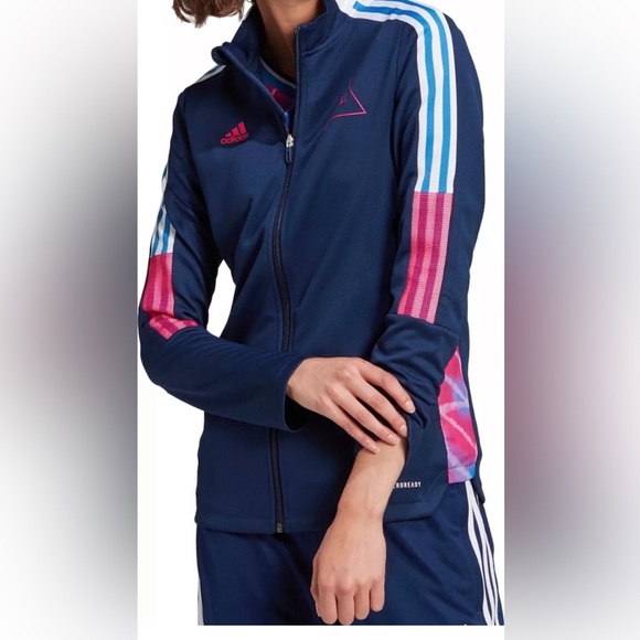 ADIDAS WOMEN'S PHARRELL WILLIAMS HUMAN RACE TRACK JACKET AND PANTS - Picture 1 of 7